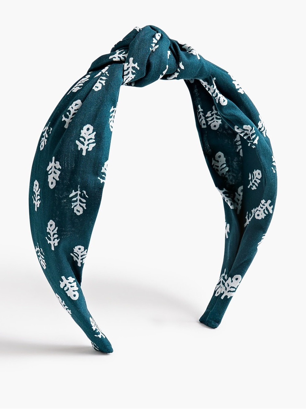 J. Crew Factory Printed Knot Headband